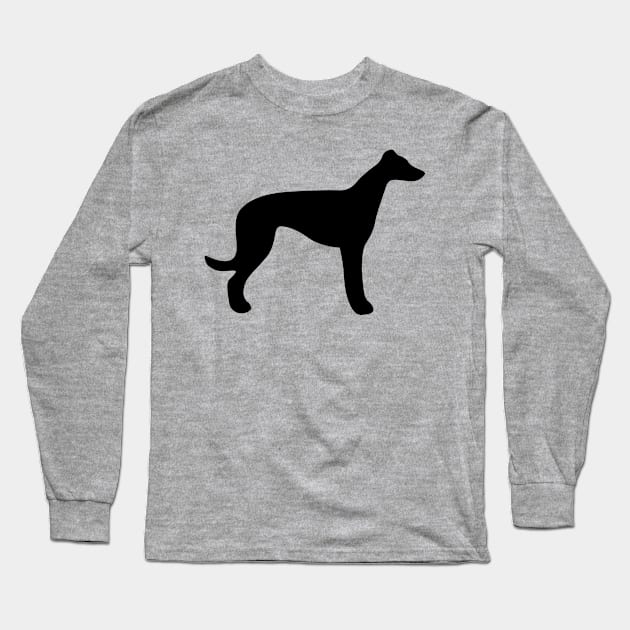 Greyhound Dogs on Red Buffalo Plaid Long Sleeve T-Shirt by CreativeFit